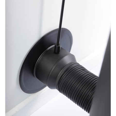 TermaTech | Verbrennungsluft-Set mit Klappe für Wandanschlüsse | Ø 125