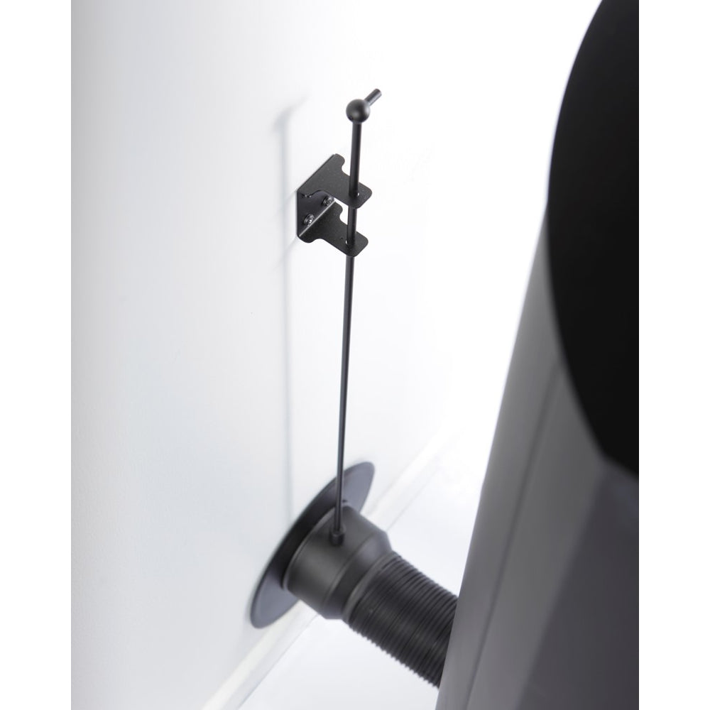 TermaTech | Verbrennungsluft-Set mit Klappe für Wandanschlüsse | Ø 125