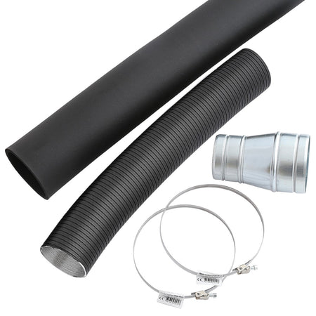 TermaTech | Verbrennungsluft-Set für Bodenanschlüsse 80/100 mm