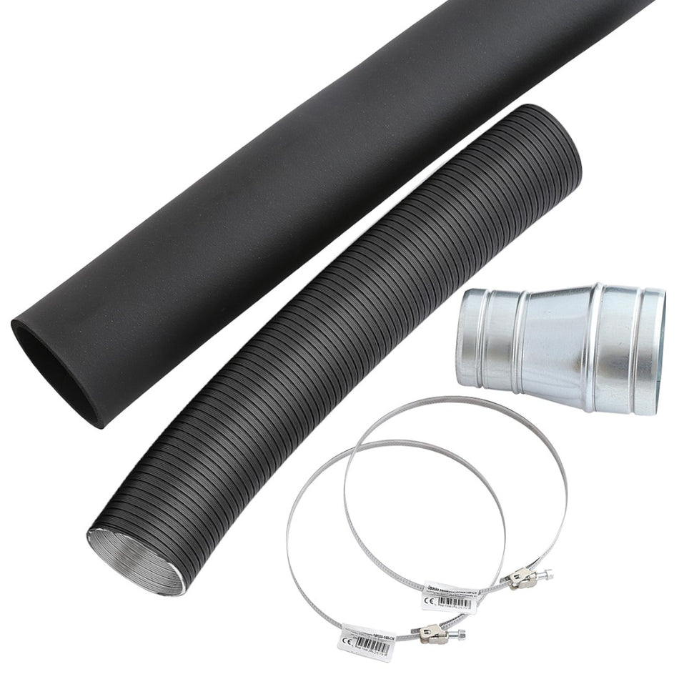 TermaTech | Verbrennungsluft-Set für Bodenanschlüsse 80/100 mm
