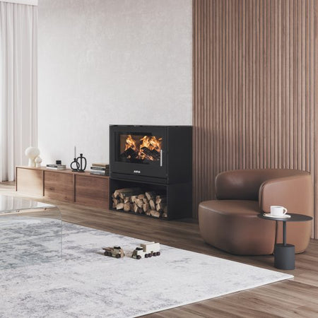 Justus Kaminofen Dias XL | Ambiente auf Box | klimaworld.com