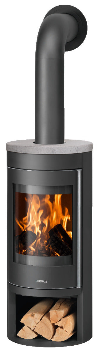 Justus Kaminofen Mino 2.0 Abdeckplatte Speckstein | klimaworld.com