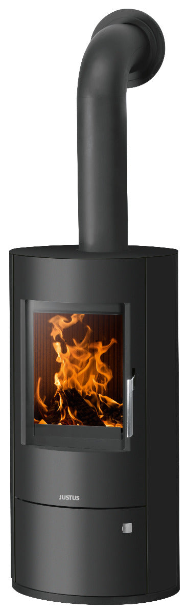 Justus Kaminofen Austin 5 Stahl Schwarz | klimaworld.com
