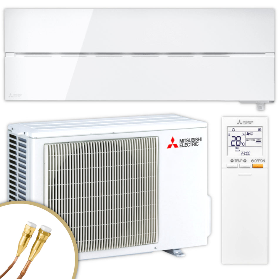 Mitsubishi Split Klimaanlage Set | MUZ/MSZ-LN25VG2W | 2,5 kW | klimaworld.com