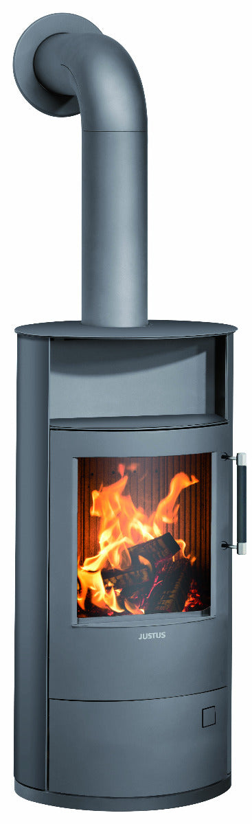 Justus | Kaminofen | Island 5 2.0 Stahl Gussgrau 