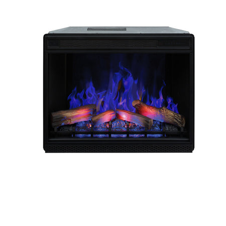 Aflamo LED 90 3D Elektrokamin/Kamoneinsatz seitlich