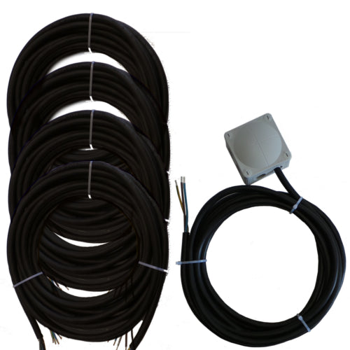 Montageset für Multisplit-Klimaanlagen | 3x6,0mm² 1Phasig | 4x IG