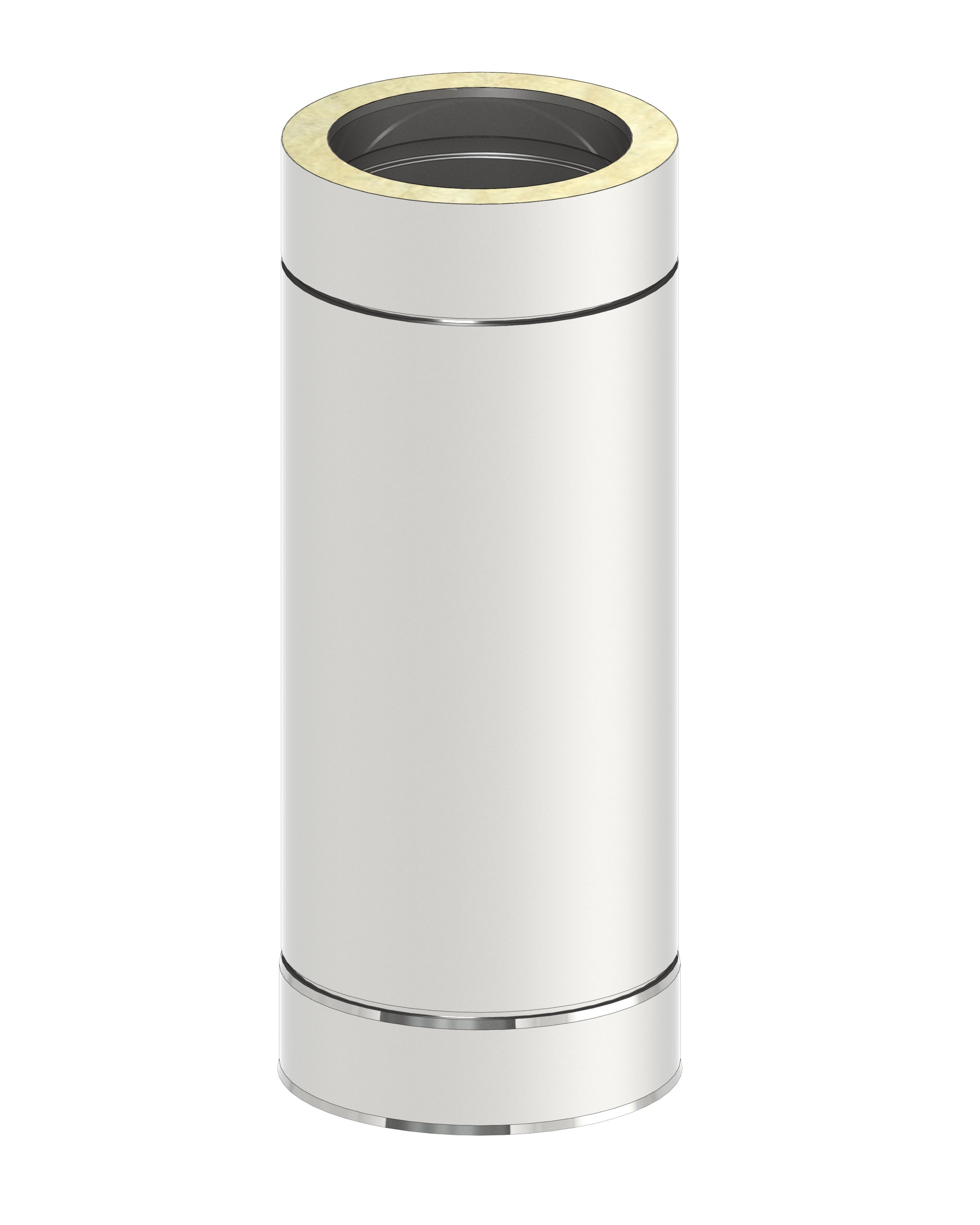 Längenelement 500 mm für Edelstahlschornstein Jeremias 