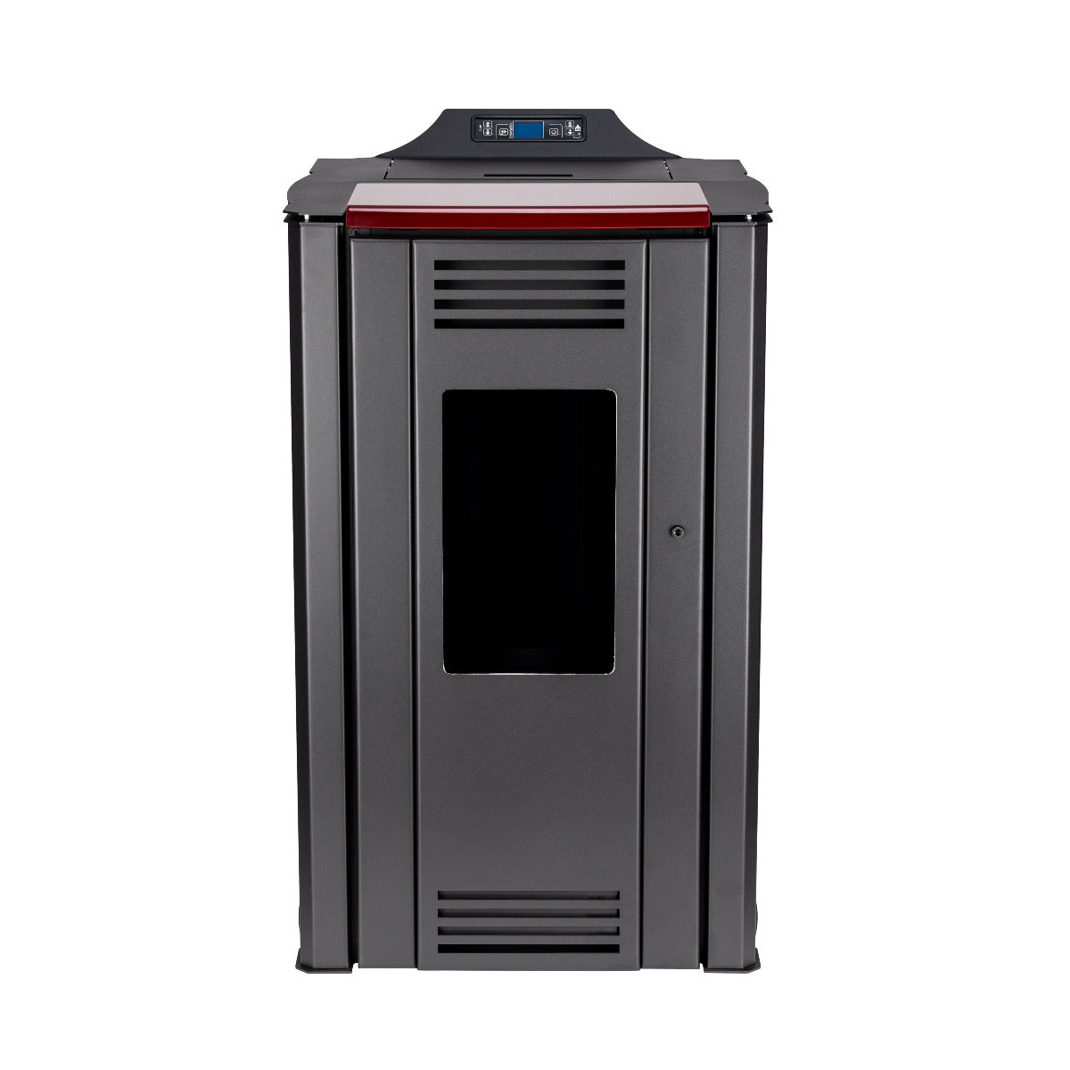 ThermoFlux Pelletofen INTERIO 14 mit 14 kW, frontal | Klimaworld.com