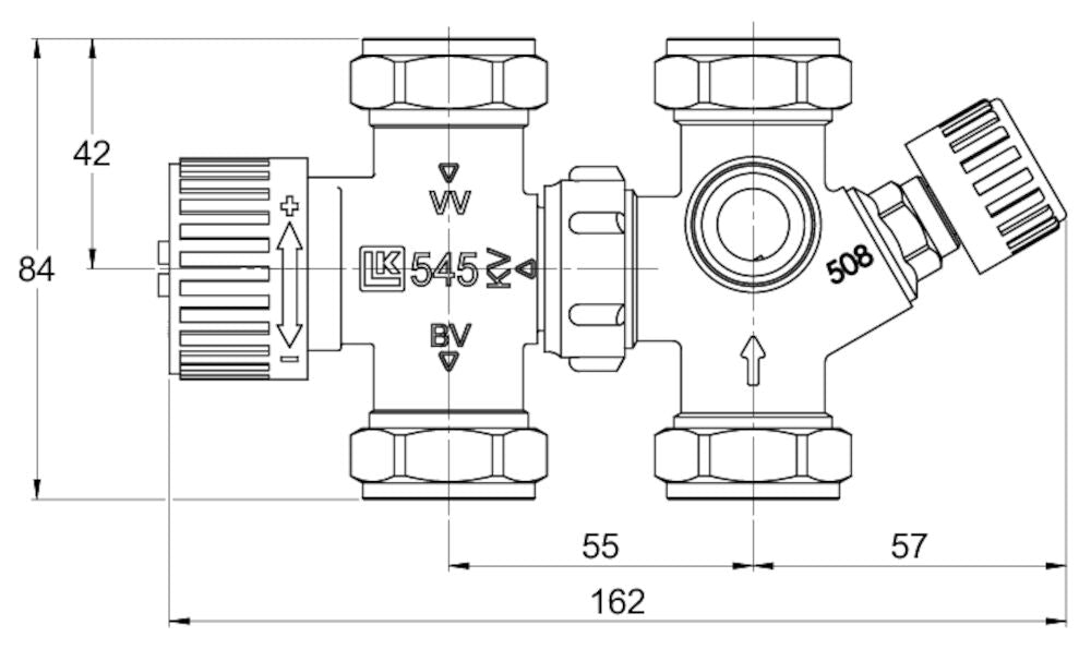 LK 548 AquaKit Maßzeichnung