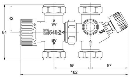 LK 548 AquaKit Maßzeichnung
