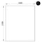 Bodenplatte Funkenschutzplatten rechteckig schwarz | 120x100 cm