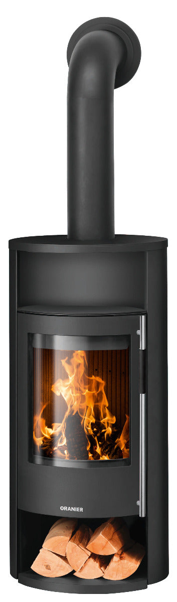 Oranier Kaminofen Polar Neo 4 | Stahl Schwarz | klimaworld.com