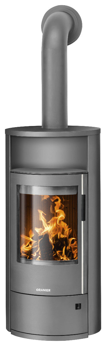 Oranier Kaminofen Polar Neo 6, Stahl Gussgrau | klimaworld.com