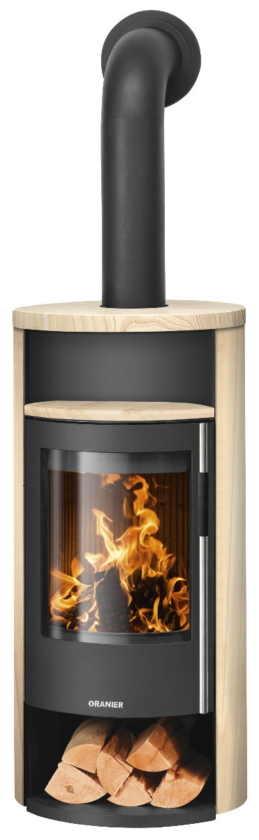 Oranier Polar Neo 6 Stahl Schwarz, Sandstein | klimaworld.com