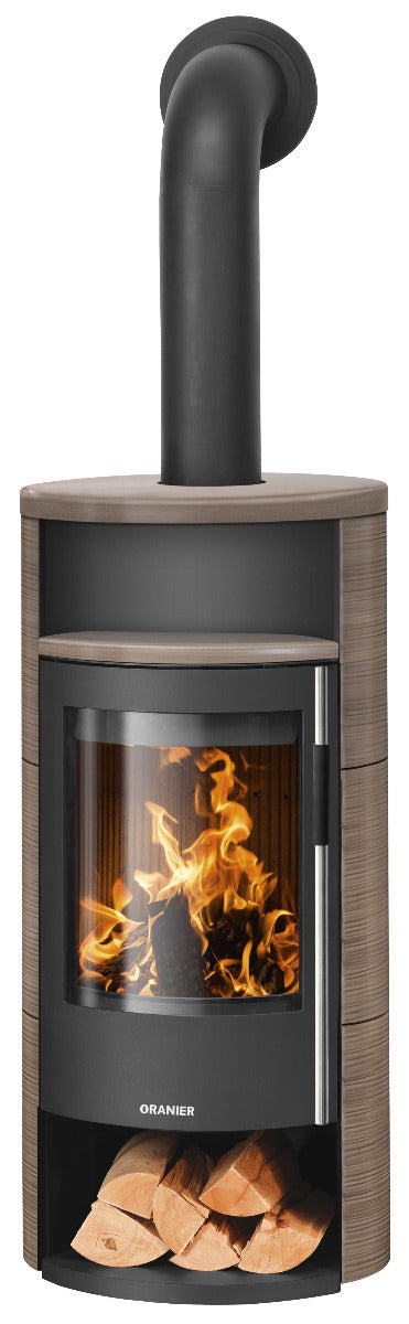 Oranier Polar Neo 6 Stahl Schwarz, Keramik Grappa | klimaworld.com