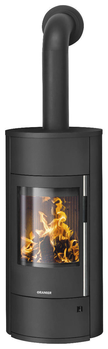Oranier Kaminofen Polar Neo Vantage W+ Stahl Schwarz | klimaworld.com
