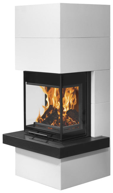 Oranier Heizkamin Club Tre II Beton Schiefer | klimaworld.com