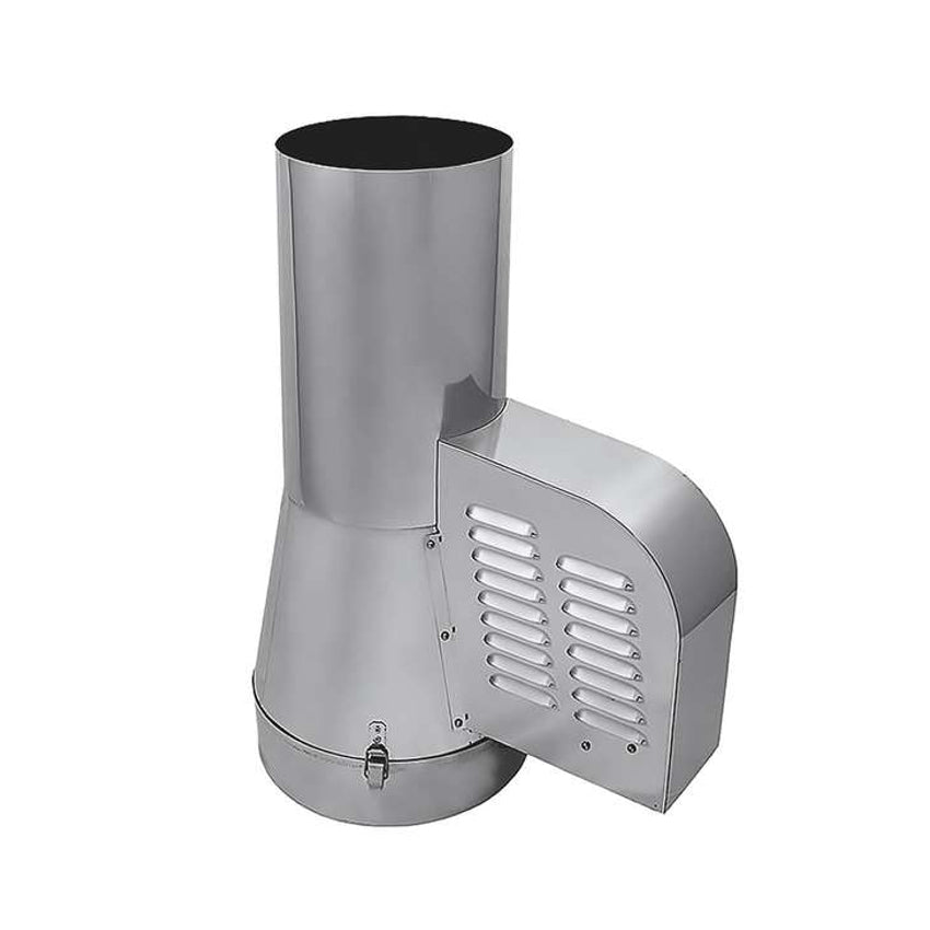 Rauchsauger + 12 Stufenregler doppelwandige Schornsteinsysteme