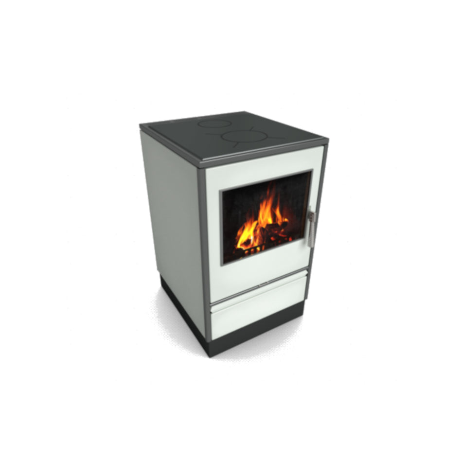 Glutos HHS 02 S Küchenherd mit Sichtscheibe 5,5 kW | klimaworld.com