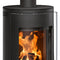 Justus | Kaminofen | Faro Top 2.0 | 6 kW | Abdeckplatte Stahl Schwarz