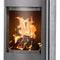Justus | Kaminofen | Faro W+ 2.0 | 7 kW | Stahl Gussgrau, Speckstein