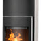 Justus | Kaminofen | Faro Aqua 2.0 | 8,5 kW | Stahl Schwarz, Bianco