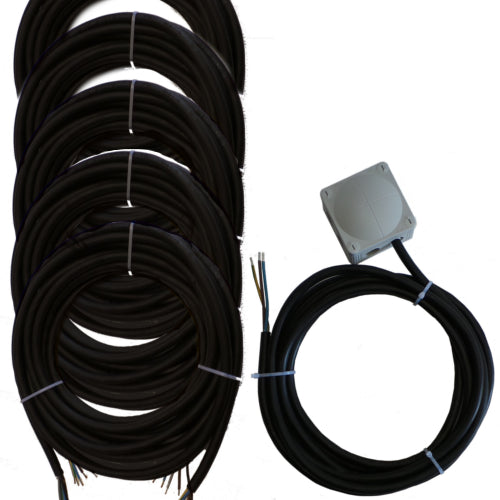 Montageset für Multisplit-Klimaanlagen | 3x6,0mm² 1Phasig | 5x IG