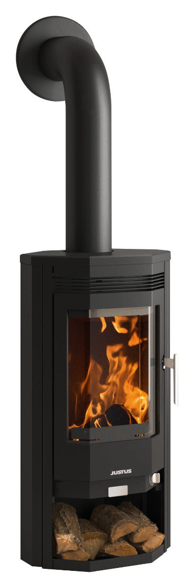 Justus Kaminofen Usedom 5 D Stahl Schwarz | klimaworld.com