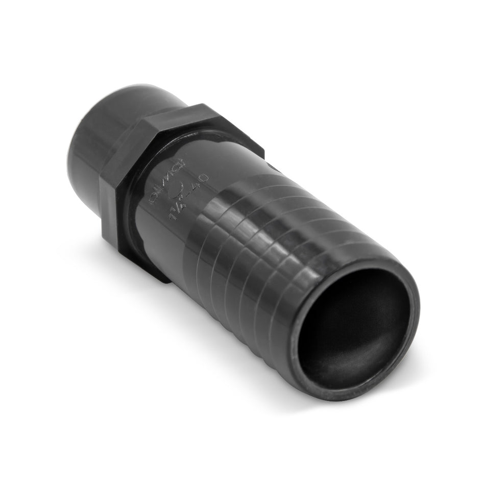 Druckschlauchtülle für Absorber| ⌀ 40 mm| Klebestutzen| gerippt