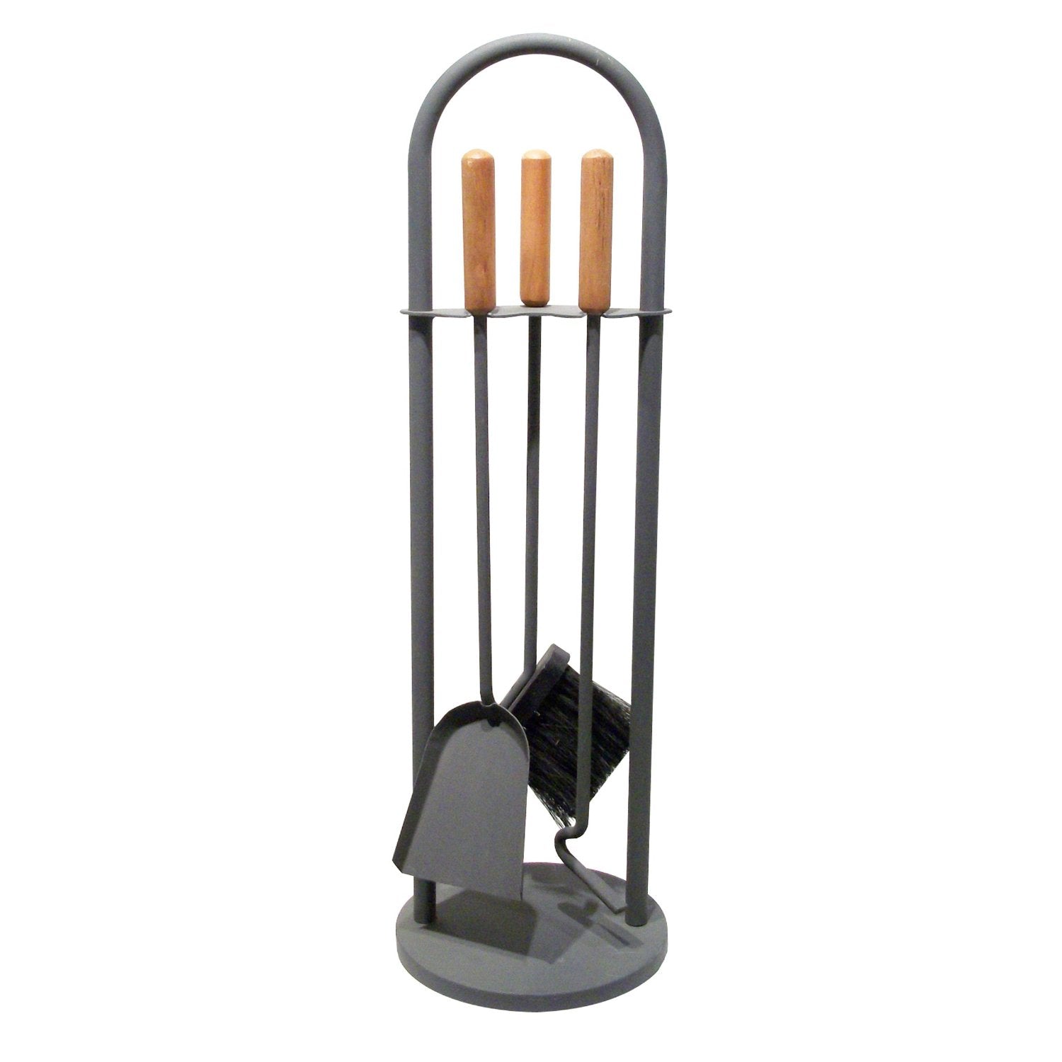 Kaminbesteck 3 teilig gussgrau ca. 70cm 