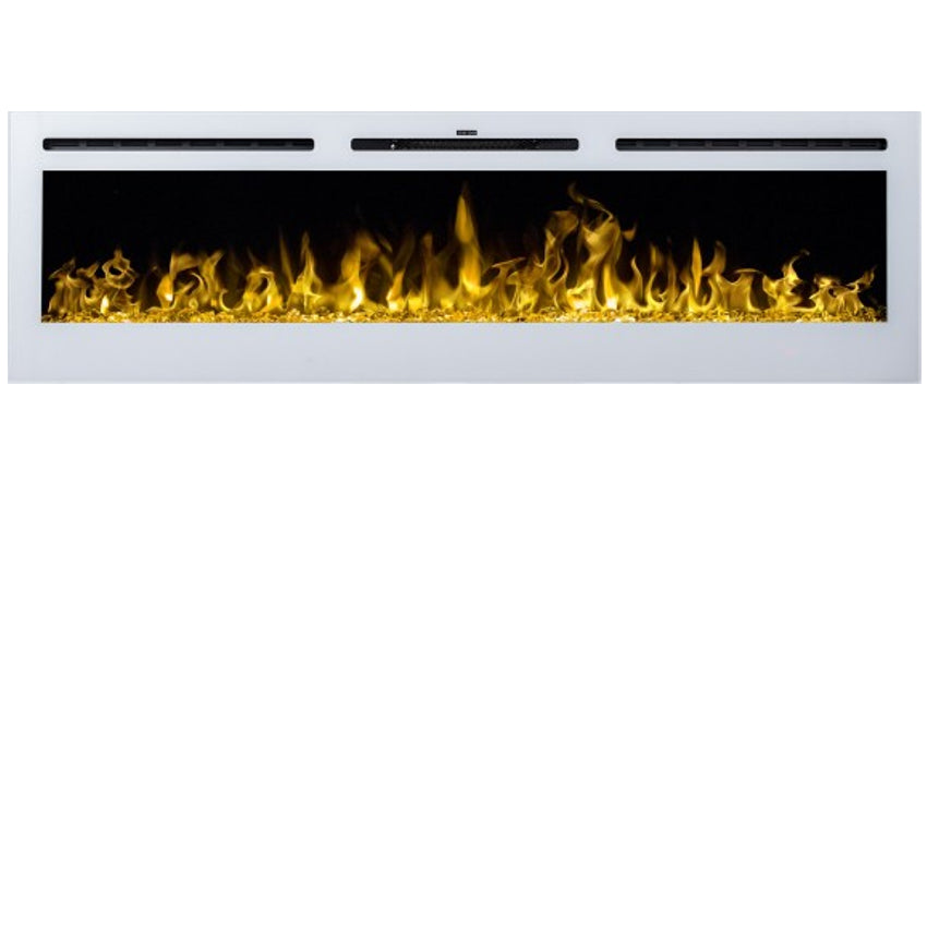 Aflamo LED Elektrokamin | Majestic 72 weiß