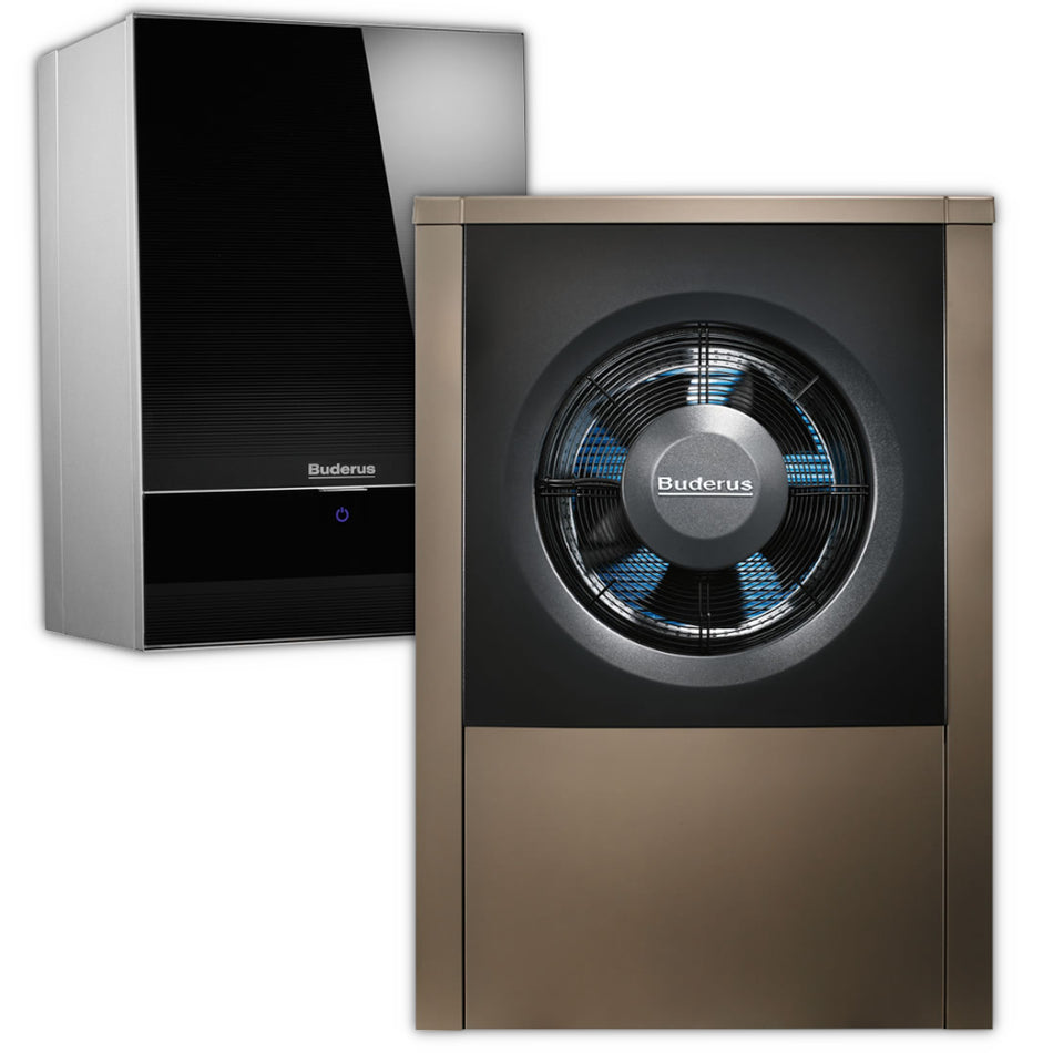BUDERUS | Luft/Wasser-Wärmepumpe | Logatherm WLW196i-8 ARB | 8 kW