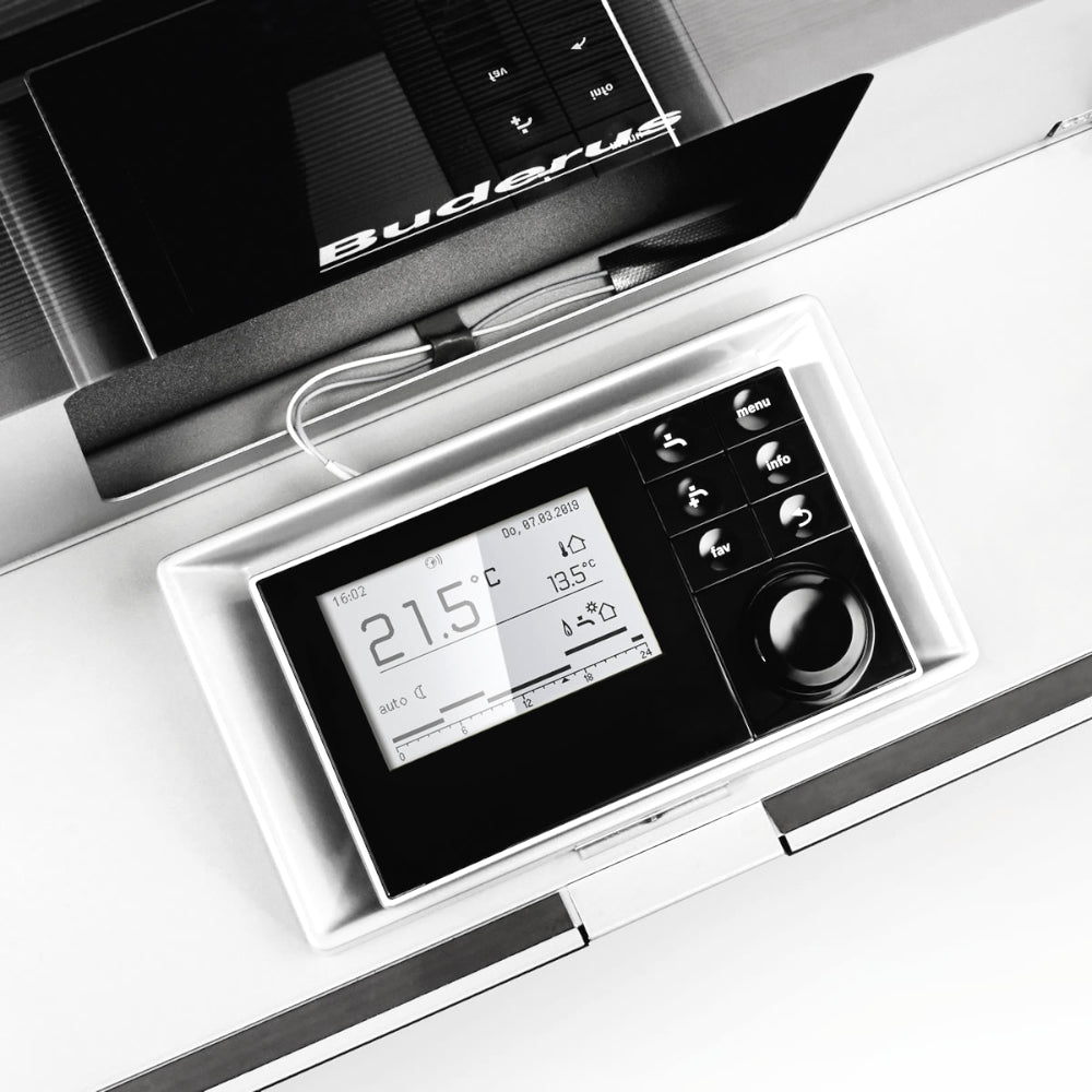 BUDERUS | Luft/Wasser-Wärmepumpe | Logatherm WLW196i-8 ARTS185 | 8 kW