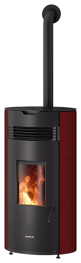 Justus Pelletofen Norta Bordeauxrot | Klimaworld.com