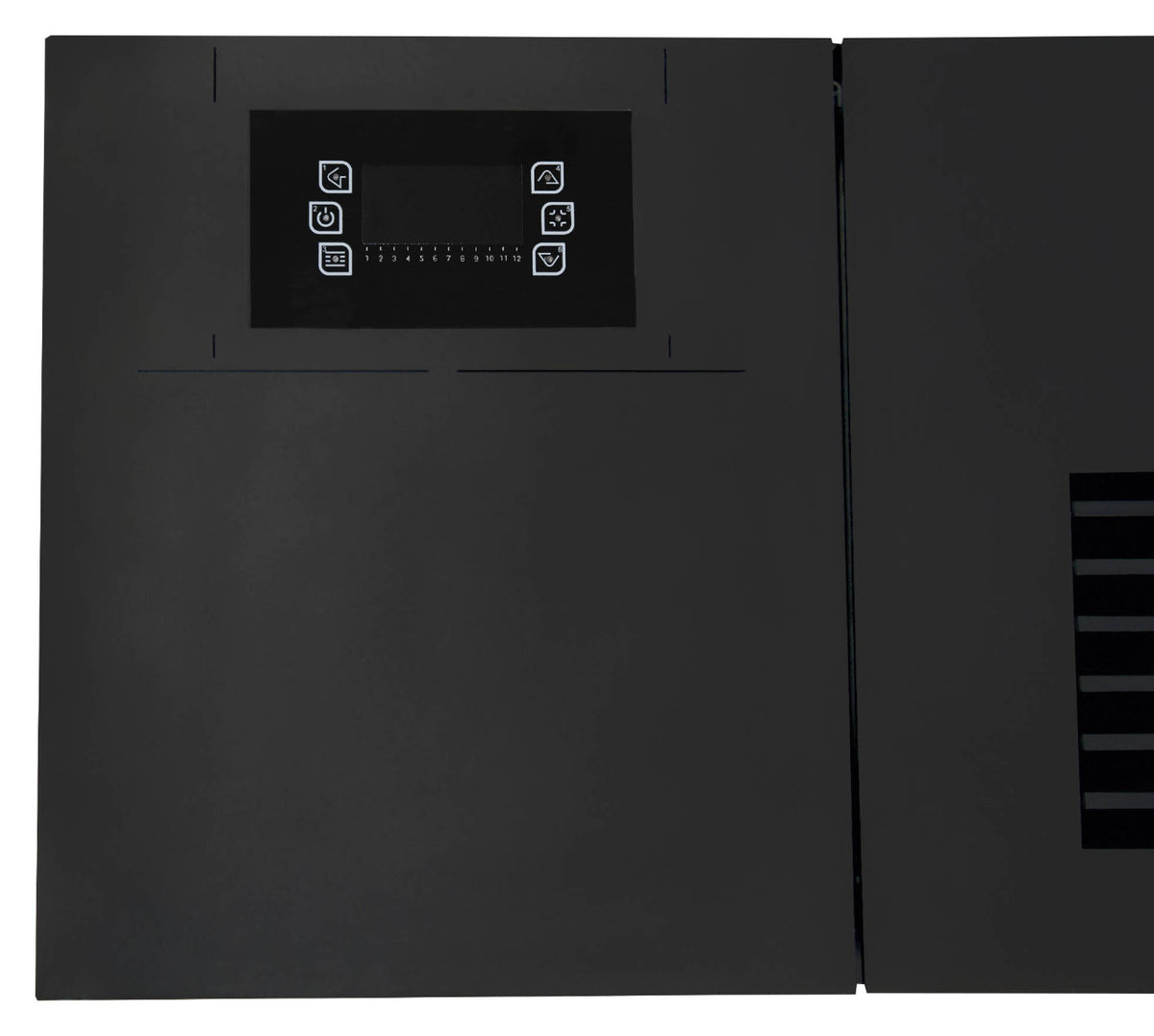 Oranier Pelletofen Boreas 2 Grafik-Display Detail | klimaworld.com