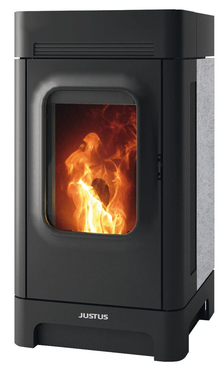 Justus Pelletofen Canis Speckstein mit LAS Anschluss | klimaworld.com