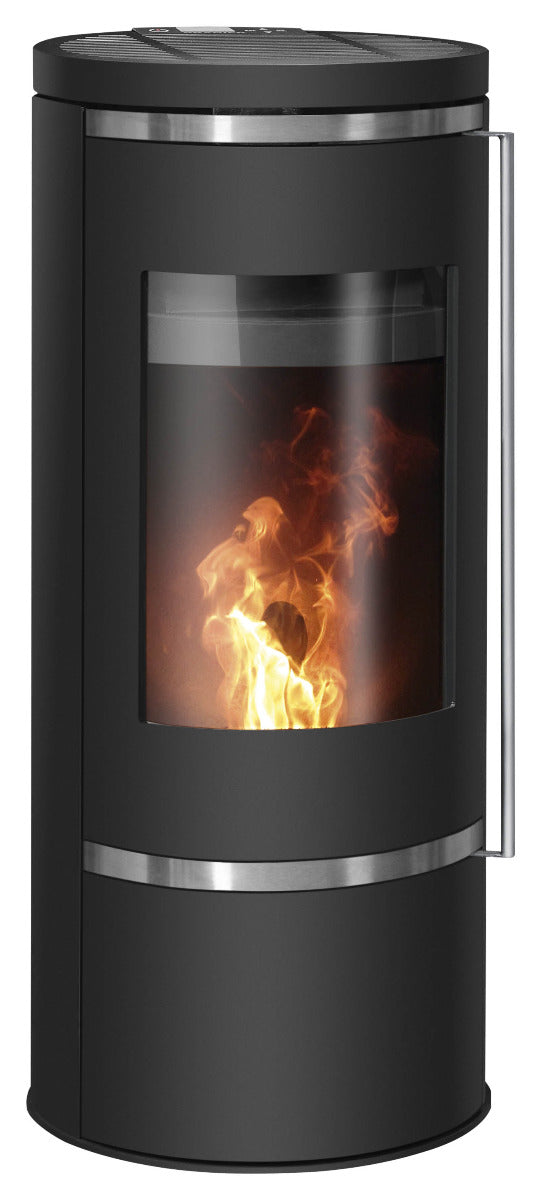 Oranier Pelletofen Carus 2.0 Stahl Schwarz | klimaworld.com