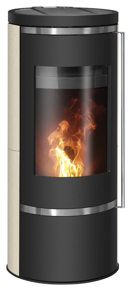 Oranier Pelletofen Carus 2.0 Kalkstein Cream | klimaworld.com