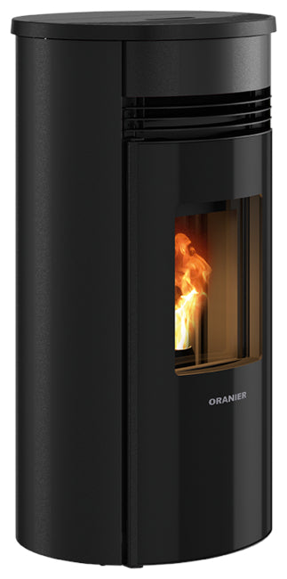 Oranier Pelletofen Sando 50 Stahl Schwarz | klimaworld.com