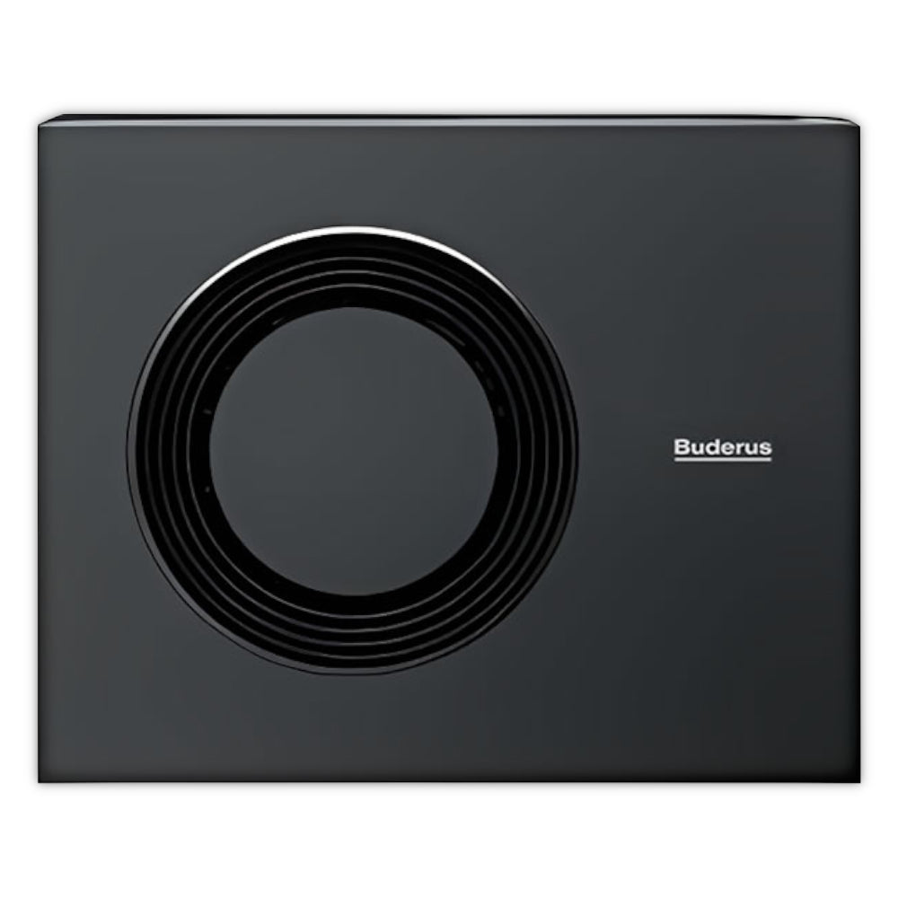 Buderus Waermepumpen-Set Logatherm M WLW186i-12 AR E | Ausseneinheit in Schwarz | klimaworld.com