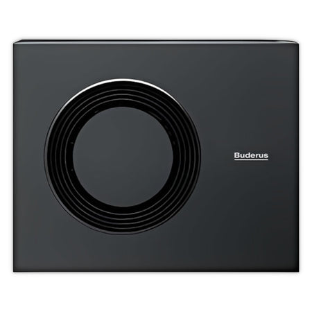Buderus Waermepumpen-Set Logatherm M WLW186i-12 AR E | Ausseneinheit in Schwarz | klimaworld.com