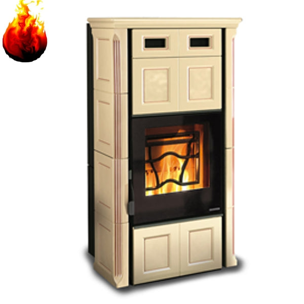 La Nordica Cleo Combi Vogue Kombinationskachelofen Holz Pellets 6 kW