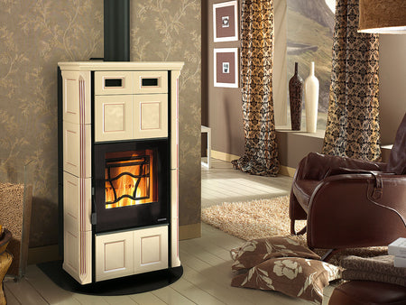 La Nordica Cleo Combi Vogue Kombinationskachelofen Holz Pellets 6 kW