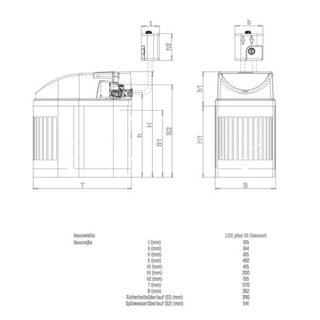 Enthärtungsanlage | SYR LEX Plus 10 Connect | Wasserenthärter | Klimaworld.com