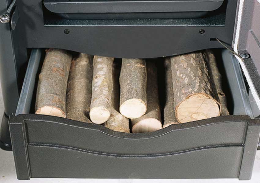 La Nordica Wasserführender Kaminofen TermoRosella Plus D.S.A 13,5kW Bordeaux 