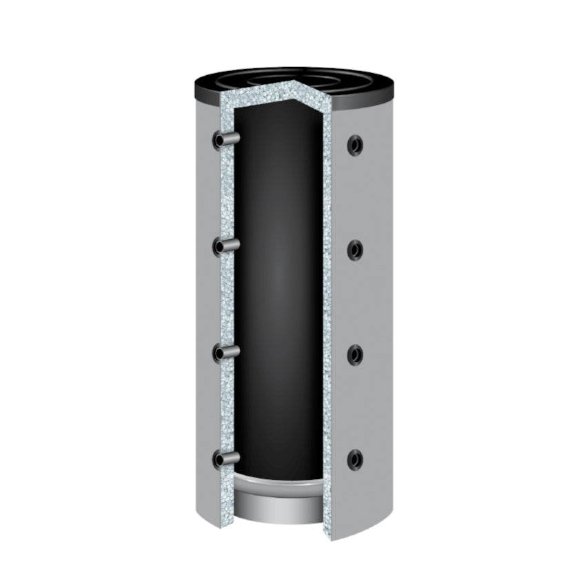 TWL | Pufferspeicher PR 1085 Heizungswasser | 1 Wärmetauscher | Querschnitt