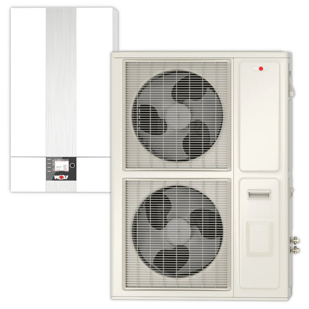 WOLF | Luft/Wasser-Wärmepumpe | BWL-1S-16 Split | 15 kW