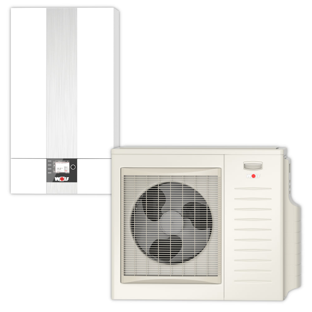 WOLF | Luft/Wasser-Wärmepumpe | BWL-1S-05 Split | 6 kW