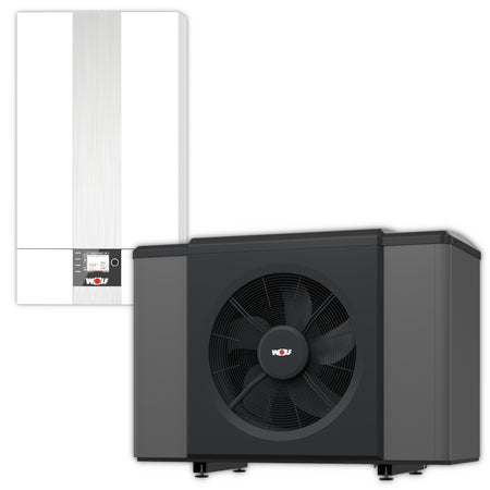WOLF | Luft/Wasser-Wärmepumpe | CHA-16/20 Monoblock ohne E-Heizelement